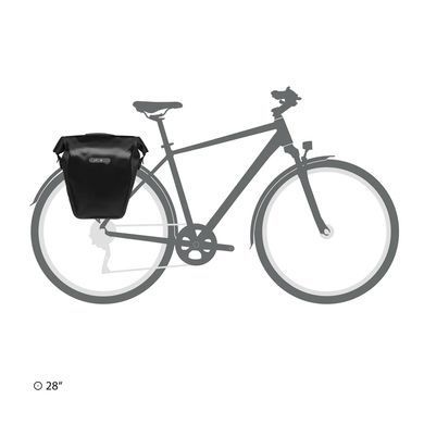 Гермосумка велосипедна Ortlieb Back-Roller Core black 20 л