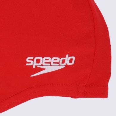 Шапочка для плавання Speedo CAN AQUA V CAP AU червоний, білий OSFM