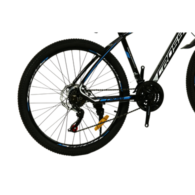 Велосипед Cross 27" Tracker, рама 17" black-blue