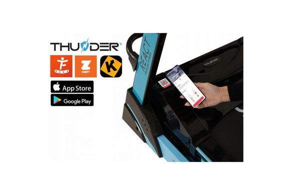 Бігова доріжка електрична THUNDER REACT-DS-BLACK