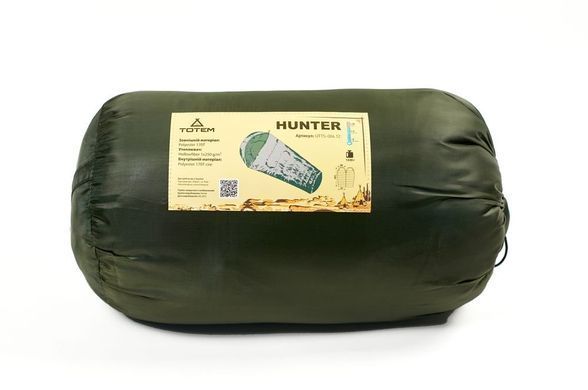 Спальный мешок Totem Hunter кокон левый olive 220/60-55 UTTS-004