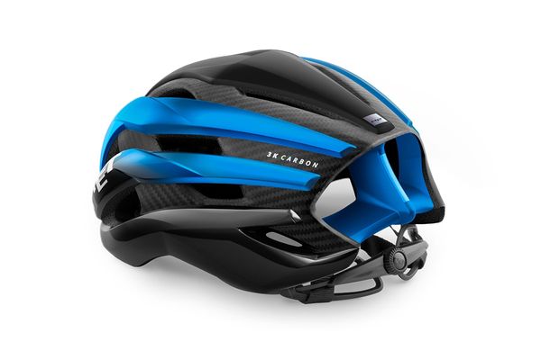 Шлем Met TRENTA 3K CARBON CE BLACK BLUE METALLIC/MATT GLOSSY 56-58 cm