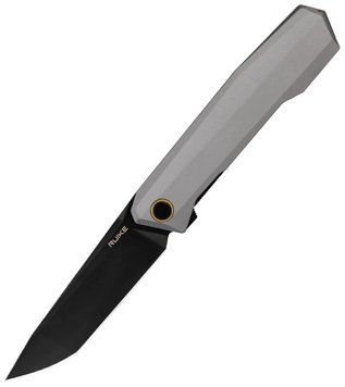 Нож складной Ruike P166-AК, (9.2 см) 14C28N / Aluminum серый