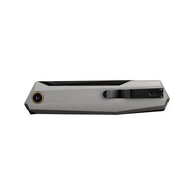 Ніж складаний Ruike P166-AК, (9.2 см) 14C28N / Aluminum сірий