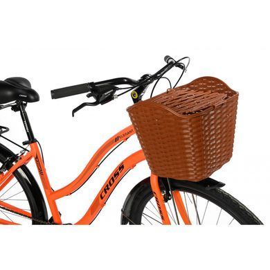 Велосипед Cross 28" Elegant 2024 Рама-18" orange-black