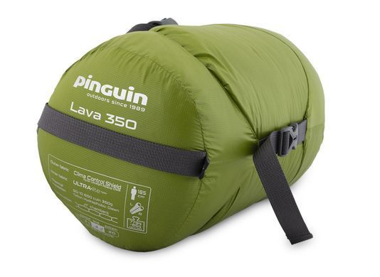 Спальний мішок Pinguin Lava 350 195 (Green, Right Zip)