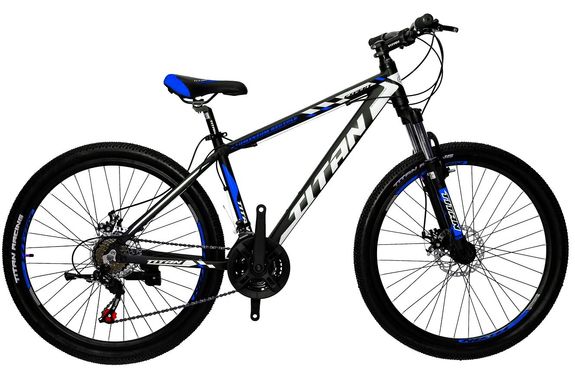 Велосипед Titan Expert 26 black-blue-white