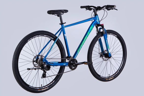 Велосипед AL 29" Formula THOR DD CS рама-21" синий с зеленым 2026