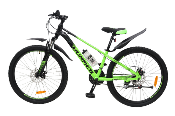 Велосипед CrossBike 26" Hummer 2024 Рама-13" green