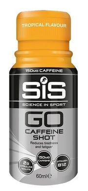 Напій енергетичний SiS GO Caffeine shot тропічний 60 мл