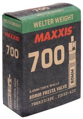 Камера Maxxis WELTER WEIGHT 700X23/32C LFVSEP80 НІПЕЛЬ - PRESTA 80MM