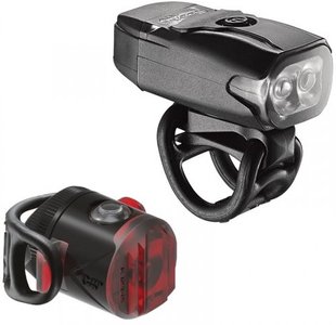 Комплект світла Lezyne LED KTV DRIVE / FEMTO USB PAIR черный 220/5 люменів Y13