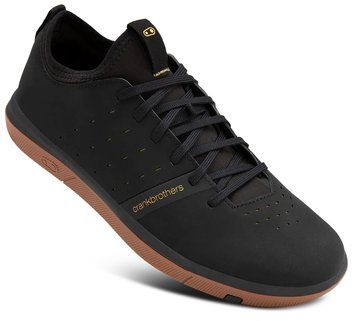 Велообувь CrankBrothers SHOES STAMP STREET BLACK / GOLD - GUM OUTSOLE FABIO WIBMER 9.5