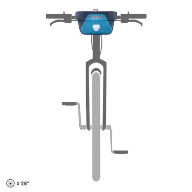 Гермосумка велосипедная Ortlieb Ultimate Six Plus dusk blue-steel blue 5 л