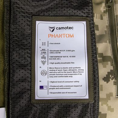 Куртка Camotec Phantom System Піксель (7290), XXXL