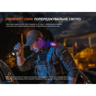 Фонарь с клипсой Fenix E04R, белый