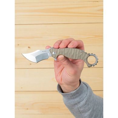 Нож складной Ruike P881-W, (7.6 см) 14C28N / G10 бежевый