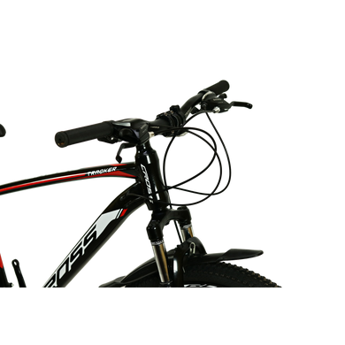 Велосипед Cross 27" Tracker, рама 17" black-red