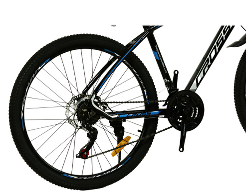 Велосипед Cross 26" Tracker 2022 Рама 17" black-blue