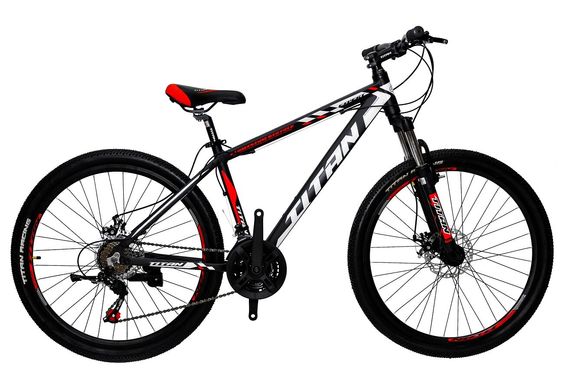 Велосипед Titan Expert 26 black-red-white