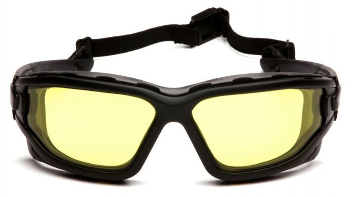 Очки защитные с уплотнителем Pyramex i-Force XL (Anti-Fog) (amber) желтые