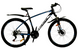 Велосипед Cross 26" Tracker 2022 Рама 17" black-blue 1 з 4
