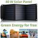 Портативний зарядний пристрій сонячна панель Bresser Mobile Solar Charger 40 Watt USB DC (3810040) 7 з 9